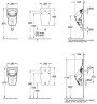 Писсуар Villeroy&Boch O.Novo (75570001)