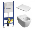Комплект: Унітаз Kolo Modo + Інсталяція Geberit Duofix + Кришка Slim Soft-Close (L33120000+458.126.00.1+L30115000)
