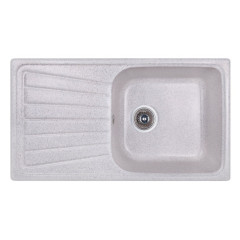 Кухонная мойка гранитная Cosh, 77x43, серый (COSH8146K210)