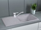 Кухонная мойка гранитная Cosh, 77x43, серый (COSH8146K210)