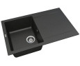 Кухонная мойка гранитная Vankor Orman, 78х48, черный (ORMAN OMP 02.78 BLACK)