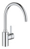 Смеситель для кухни Grohe Eurosmart Cosmopolitan, однорычажный, хром (32843002)
