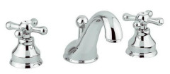 Cмеситель для умывальника Emmevi Deco Classic, двухвентильный, бронза (BR12033)