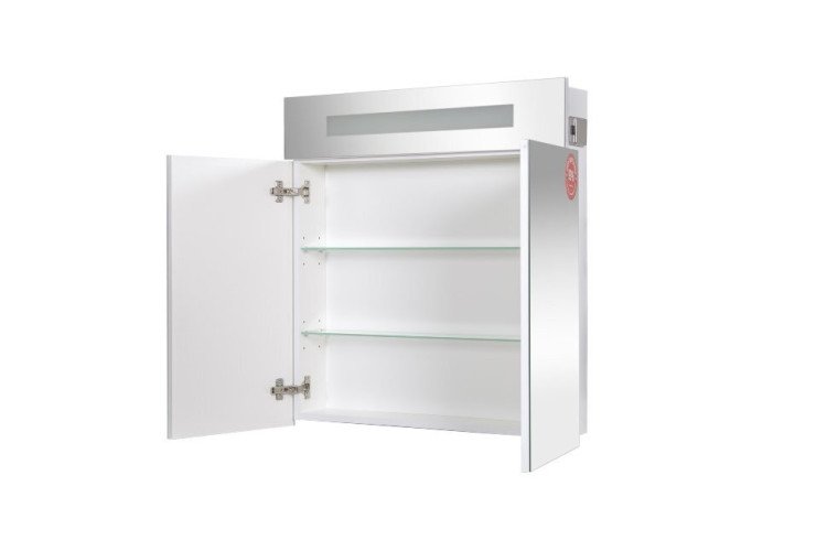 Зеркальный шкаф Aqua Rodos Ника 75, 75x80 (АР000001134)