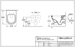 Унітаз підвісний Villeroy&Boch Architectura (568410R1)