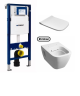 Комплект: Унитаз Kolo Modo Rimfree + Инсталляция Geberit Duofix + Крышка Soft-Close (L33120000+111.300.00.5+L30115000)
