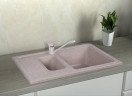 Кухонная мойка гранитная Cosh, 77x49, бежевый (COSH7749K300)