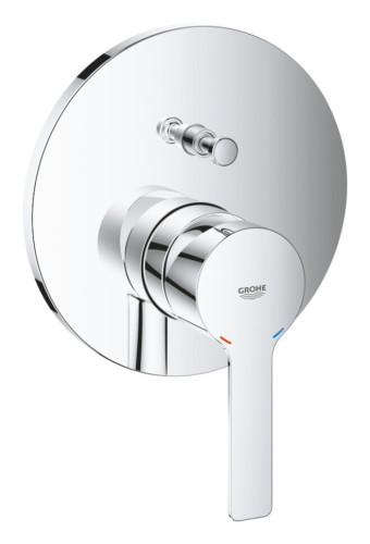 Смеситель для ванны Grohe Lineare New, однорычажный, хром (24064001)