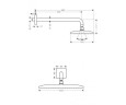 Верхний душ Hansgrohe Raindance (27376000)