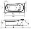 Ванна акрилова AM.PM Spirit, 150x70 (W72A-150-070W-A2)