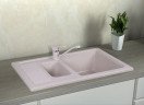 Кухонная мойка гранитная Cosh, 77x49, бежевый (COSH7749K800)