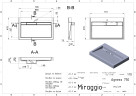 Умывальник AGNESS 750