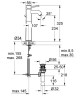 Cмеситель для умывальника Grohe BauClassic, однорычажный, хром (32868000)