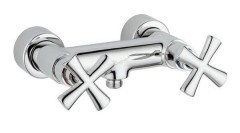 Cмеситель для душа Emmevi Spirit New, двухвентильный, хром (CR31002)