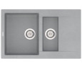 Кухонная мойка гранитная Vankor Orman, 80х49, серый (ORMAN OMP 04.80 GRAY)