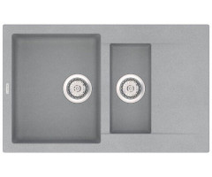Кухонная мойка гранитная Vankor Orman, 80х49, серый (ORMAN OMP 04.80 GRAY)