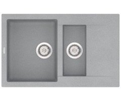 Кухонная мойка гранитная Vankor Orman, 80х49, серый (ORMAN OMP 04.80 GRAY)