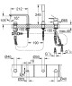 Смеситель для ванны Grohe Lineare, однорычажный, хром (19577001)
