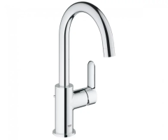 Змішувач для умивальника Grohe BauEdge, одноважільний, хром (23093000)