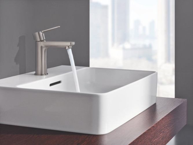 Cмеситель для умывальника Grohe Lineare, однорычажный, хром (32114001)