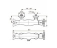 Cмеситель для душа Emmevi Spirit New, термостат, хром (CR31300)