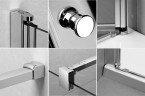 Душова кабіна Radaway Eos KDJ, права, 80x80 (37513-01-01NR)