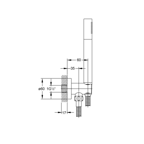 Шланговое подключение Steinberg Serie 100 (100 1667)