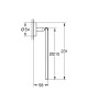 Держатель для полотенец Grohe BauCosmopolitan (40460001)