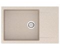 Кухонна мийка гранітна Vankor Orman, 78x50, бежевий (ORMAN OMP 02.78 XL BEIGE)
