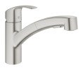 Смеситель для кухни Grohe Eurosmart, однорычажный, серебристый (30305DC0)