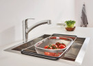 Смеситель для кухни Grohe Eurosmart, однорычажный, серебристый (30305DC0)