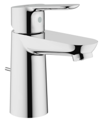 Змішувач для умивальника Grohe BauEdge, одноважільний, хром (23328000)