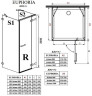 Душевая стенка Radaway Euphoria KDJ S2 100 (383032-01)