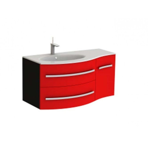 Тумба с умывальником Botticelli Vanessa, 108 (VNDL-110 RED)