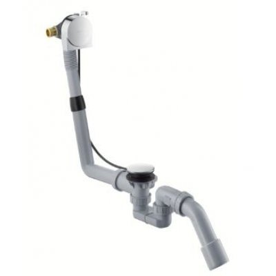 Cлив-перелив для ванны Hansgrohe Exafill S, полуавтомат (58113000)