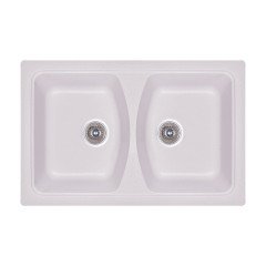 Кухонная мойка гранитная Cosh, 79x50, белый (COSH7950K203)