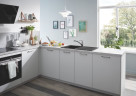 Кухонная мойка гранитная Grohe K400, 86x50, черный (31640AP0)