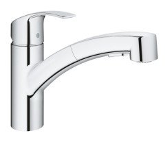 Смеситель для кухни Grohe Eurosmart, однорычажный, хром (30305000)