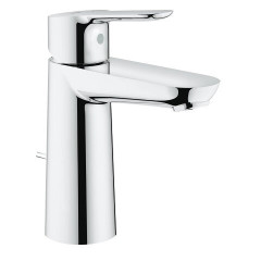 Змішувач для умивальника Grohe BauEdge, одноважільний, хром (23758000)