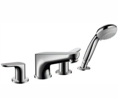 Змішувач для ванни Hansgrohe Focus E, двовентильний, хром (31936000)