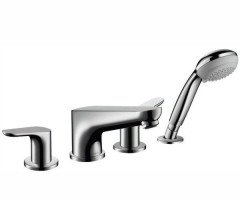 Смеситель для ванны Hansgrohe Focus E, двухвентильный, хром (31936000)