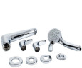 Смеситель для ванны Hansgrohe Focus E, двухвентильный, хром (31936000)