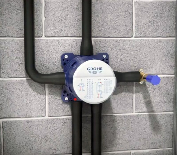 Вбудована частина змішувача Grohe Rapido SmartBox, синій (35600000)
