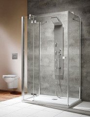 Душевая кабина Radaway Almatea KDJ+S, левая, 80x80 (31532-01-01L1)