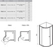 Душевая кабина Ravak Pivot PSKK3, 90x90 (37677U00Z1)