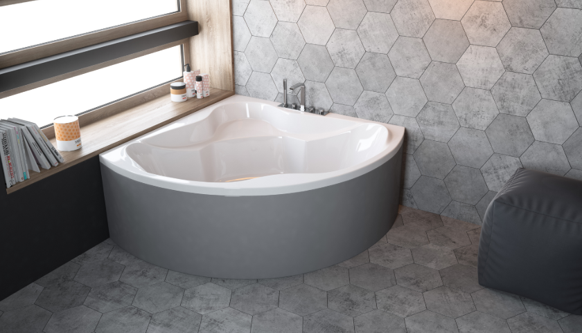 Ванна акриловая Radaway Keria, 150x150 (WA1-37-150X150US)