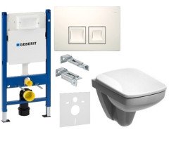 Комплект: Унитаз Kolo Nova Pro + Инсталляция Geberit Duofix + Крышка + Клавиша Delta 50 (M39018000+458.168.11.1+M30112000+115.135.11.1)