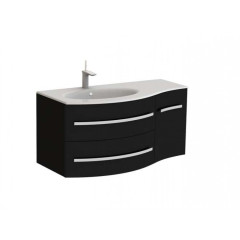 Тумба с умывальником Botticelli Vanessa, 108 (VNDL-110 BLK)