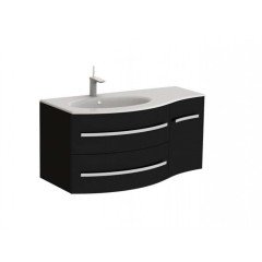 Тумба с умывальником Botticelli Vanessa, 108 (VNDL-110 BLK)