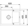 Кухонная мойка гранитная Franke MRG 611, 62x50, графит (114.0381.004)